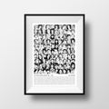 100 Artists (1500-2000) - Archival Print A2 - Signed